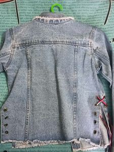 Denim Jacket with Patches