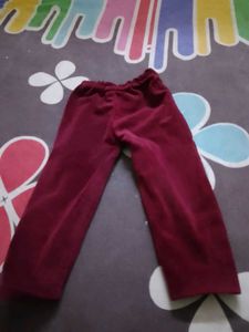 Cute Burgundy Top with Bows