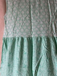 Sea Green Dress M Size