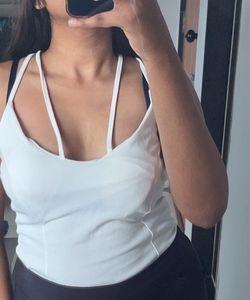 White Swimsuit - Top