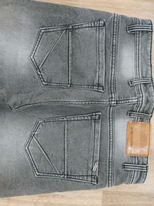 Grey Denim Jeans