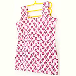 Printed Cotton Kurti 🎀