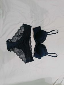 🇳🇿💫💗Black Bra Penty Hot Look Set