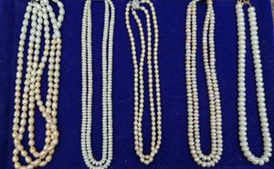 Pearl Necklace Set
