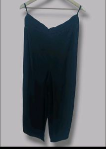 Rangmanch Black Solid Palazzo (Women&#39;s)