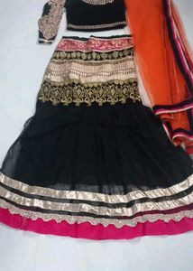 FISH Cut Lehnga