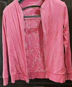 UCB - Riversible, Pink Patterned Bomber Jacket