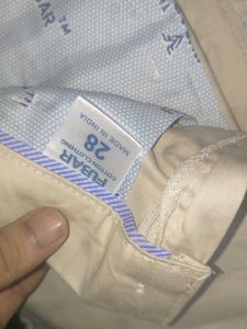 Men&#39;s Beige Casual Pant