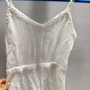 White Hot Dress Party Wear   Casual Wea