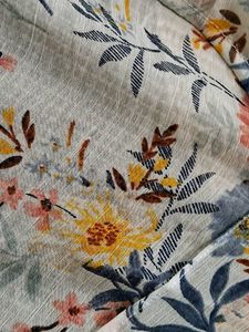 Floral Print Shurg