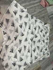 Patterned White T-shirt