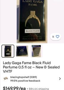 ORIGINAL Lady Gaga Fame Perfume