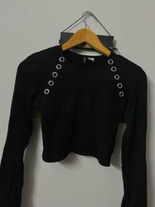 H&amp;M Black Long Sleeve Top🖤