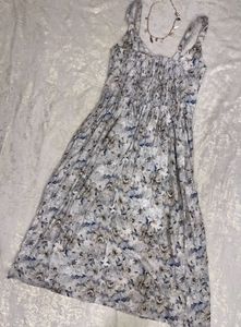 Floral Sundress with Buttons