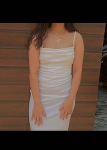 Urbanic White Bodycon Dress