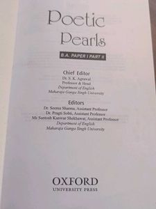 BA English Literature  2yr Syllabus Textbook