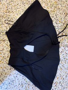 Zara Black Halter Mini Dress