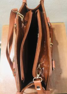 Stylish Brown Tote Bag