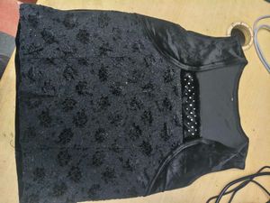 Dress With Free Gown And Top 🎁