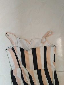 Striped Jumpsuit