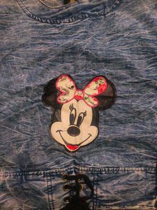 Minnie Mouse Denim Top