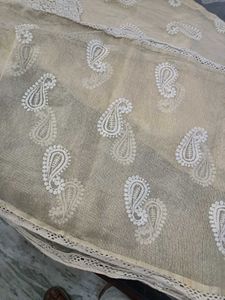 Beautiful Suit With Plazzo N Elegant Dupatta