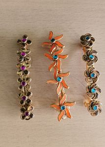 Fancy stone Hair clips