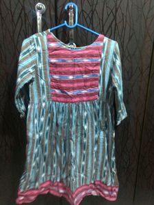 Gerua Women&#39;s Kurti Blue (M)