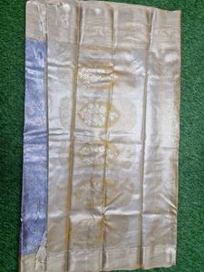 Navy Blue Kanjeevaram Silk Saree