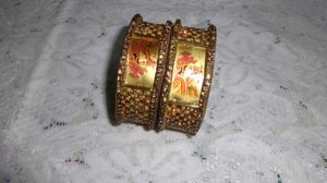 Golden Bangle Bracelet
