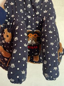Baby Warm Jacket With Fur Inside