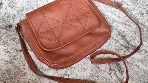 Brown Crossbody Sling Bag