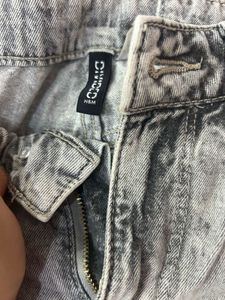 H&M Divided Acid Wash Jeans