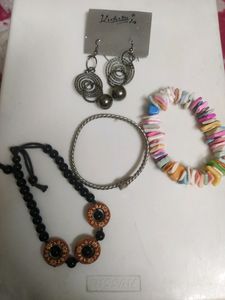 Amazing Combo Of 4 : Bracelet And Earrings