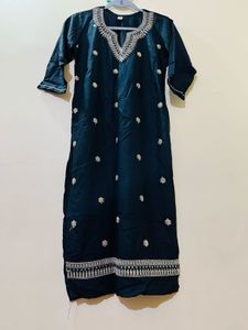 Branded Kajri Elegant Black Kurti new wdt tag