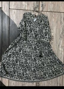 Floral Print Kurta