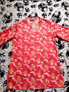 Printed short kurta