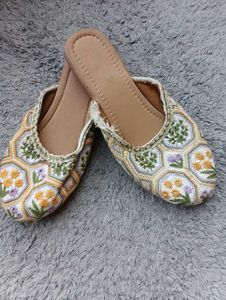 Kiara Embroidered Mules