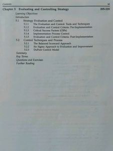 Advanced Strategic Management