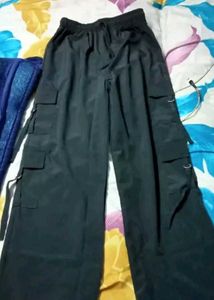 6 Pocket Black Trouser