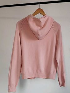 Pink Hoodie Zip-Up