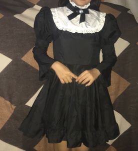 Gothic Lolita Anime Kawai Cosplay Maid Dress