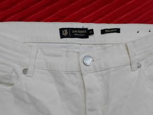 White Regular Fit Denim(New)