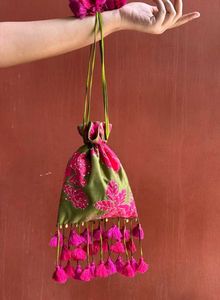 Floral Potli Bag