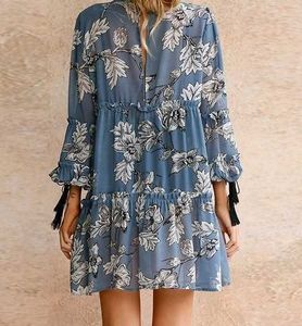 New Floral Print Dress