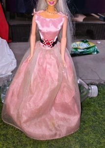 Barbie Doll Pink Gown