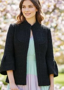 SOCIE  Sparkle Tweed Blazer