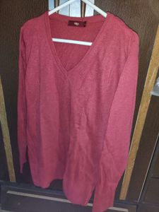 pink sweater
