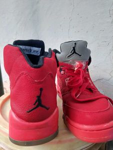 ✨️ Imported Nike Air Jordan Retro 5 Red 1st Copy