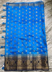 Royal Blue Saree
